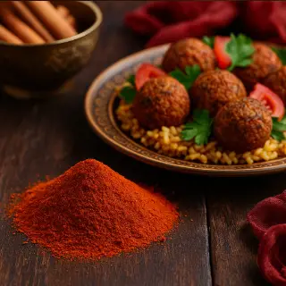 Arabské koření v jídle