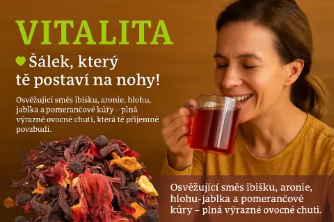 Podávání čaje Vitalita