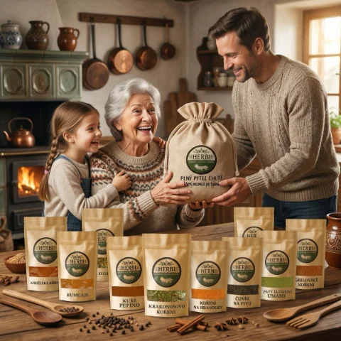 Darčekové vrece korenia TOP OF HERBI – 10 bestsellerov HERBI