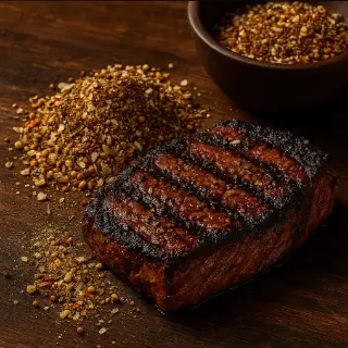 Grilovaný steak s HERBI směsí