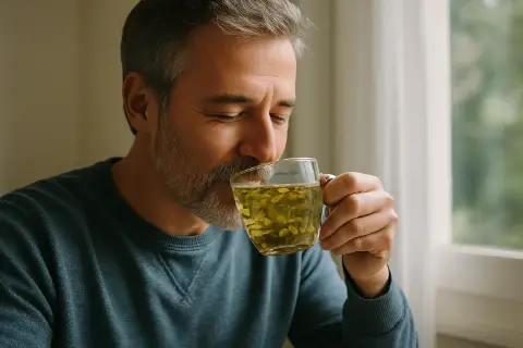 Podávání čaje Prostata