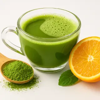 Zelený čaj Matcha Pomeranč – Haniell