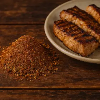 Grilované mäso s korením Rumcajs