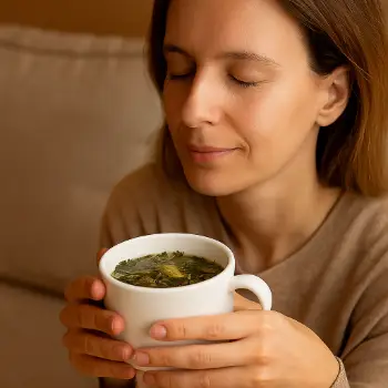 Podávanie čaju V krajine pokoja