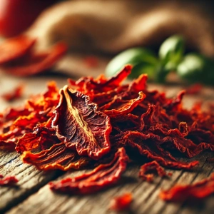 Paradajkové vločky – sušené kúsky paradajok