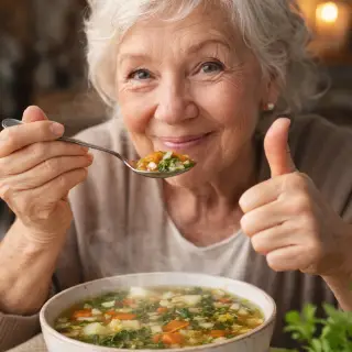 Detail zmesi Zlatá kuchárka bez soli