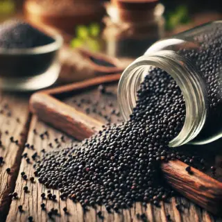 Hořčice černá v kuchyni