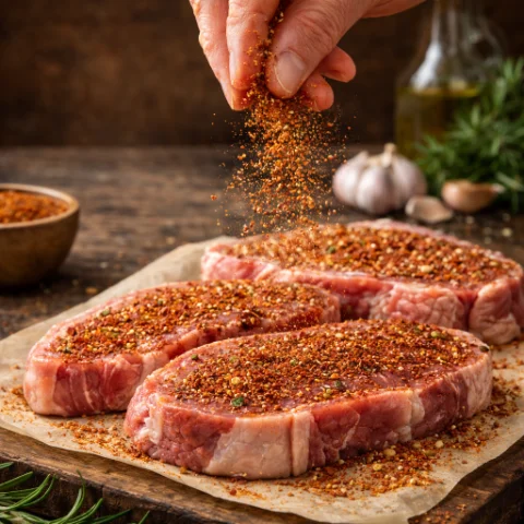 Detail směsi GRIL EVITA