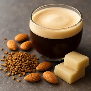 Instantní káva s chutí marcipánu Káva Marcipánová