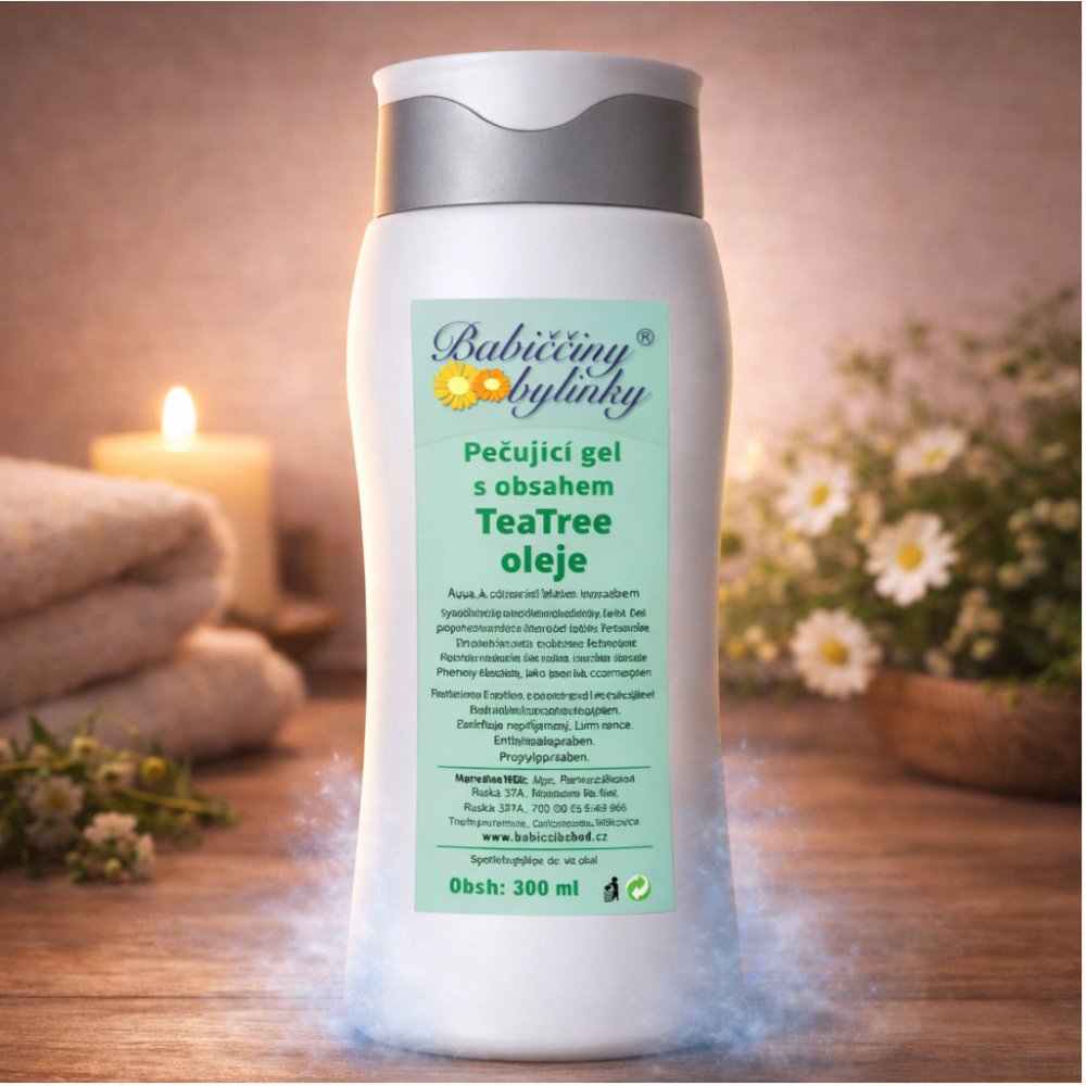 Tea Tree gél na nohy a nechty 300 ml