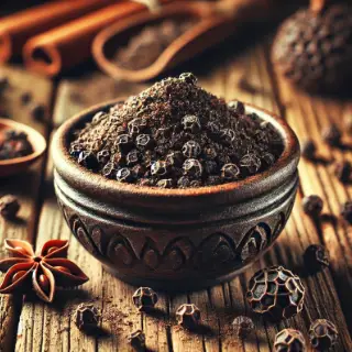 Korenie čierne drvené