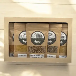 HERBI mix na gril – dárková sada