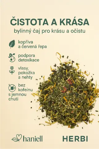 Bylinný čaj Čistota a krása