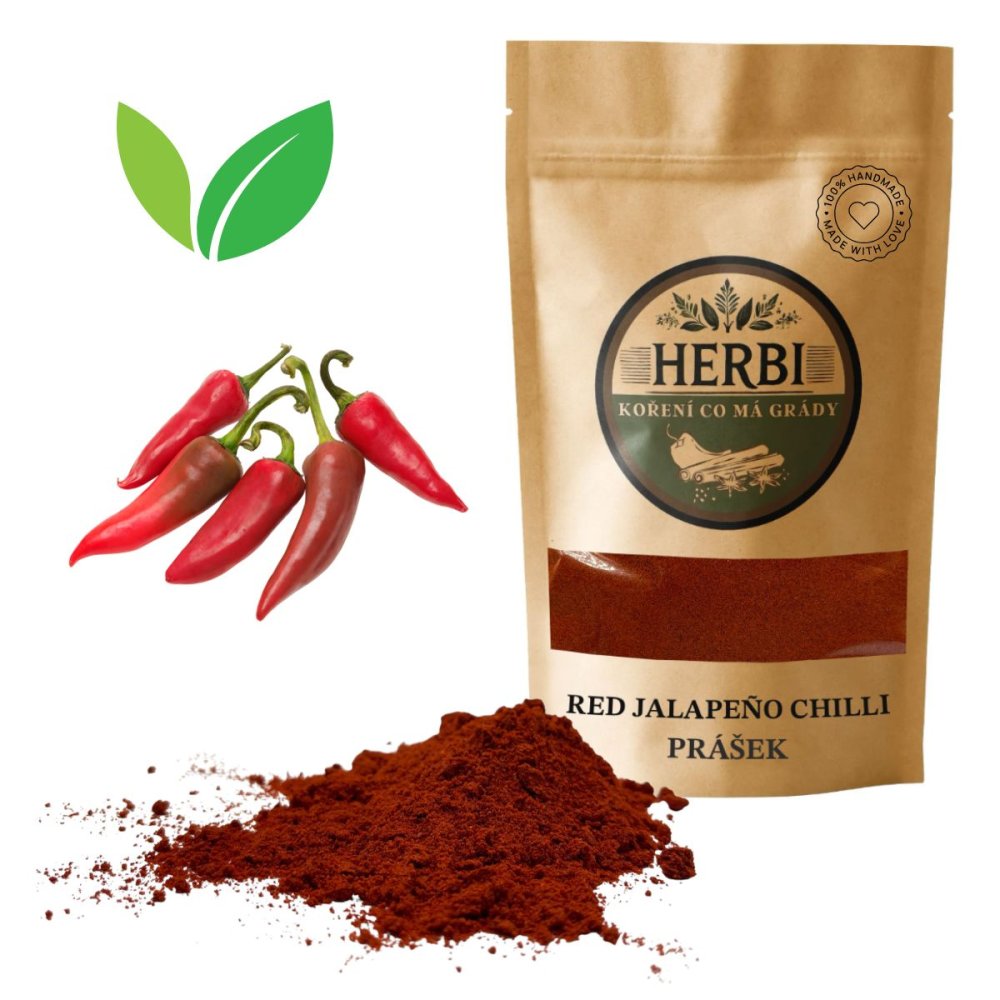 Paprika pálivá — red jalapeño chilli prášek
