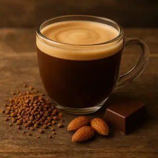 Rozpustná káva Mandle v čokoládě