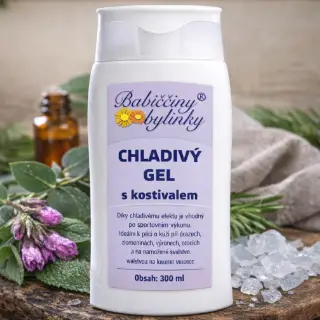 Kostivalový chladivý gel 300 ml
