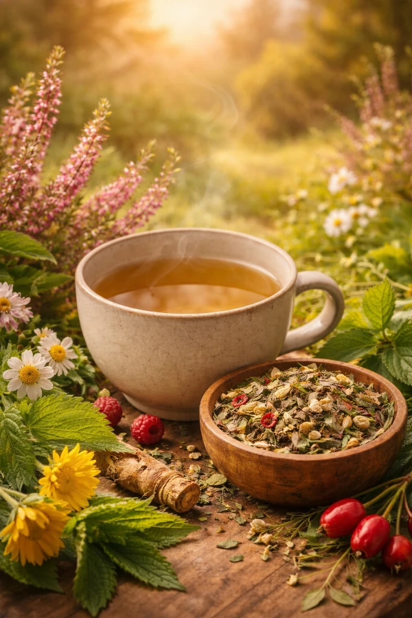 Bylinný čaj pre alergikov
