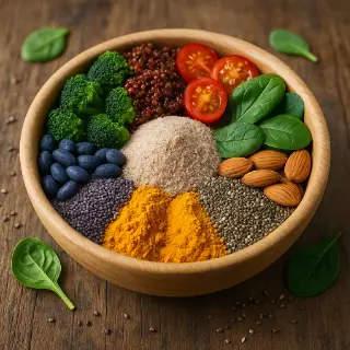 Miska plná superpotravin