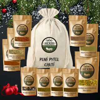 HERBI – Vánoční pytel plný vůní Dárkový pytel plný vůní Vánoc – HERBI
